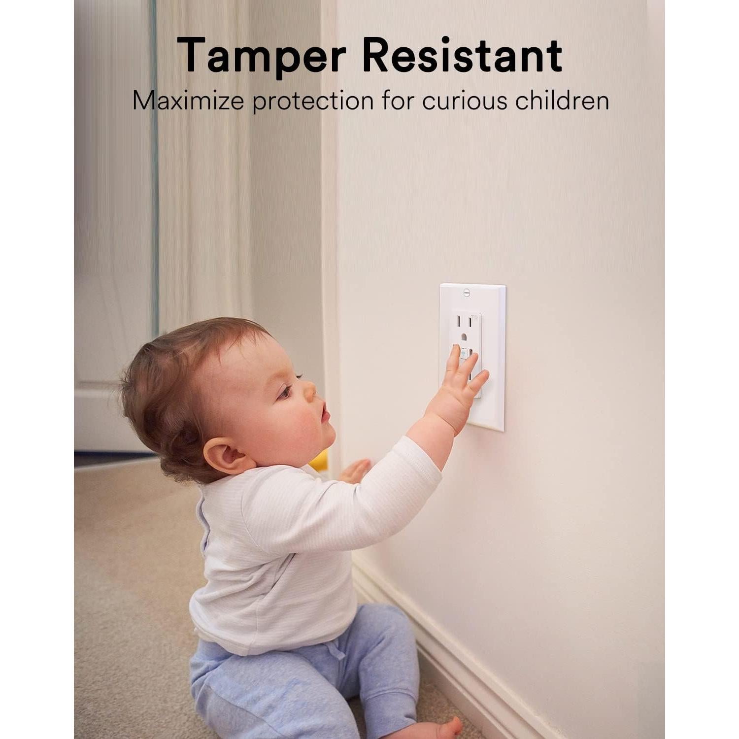 Enchufe Inteligente Lumary con USB y Tipo C 15A Control APP