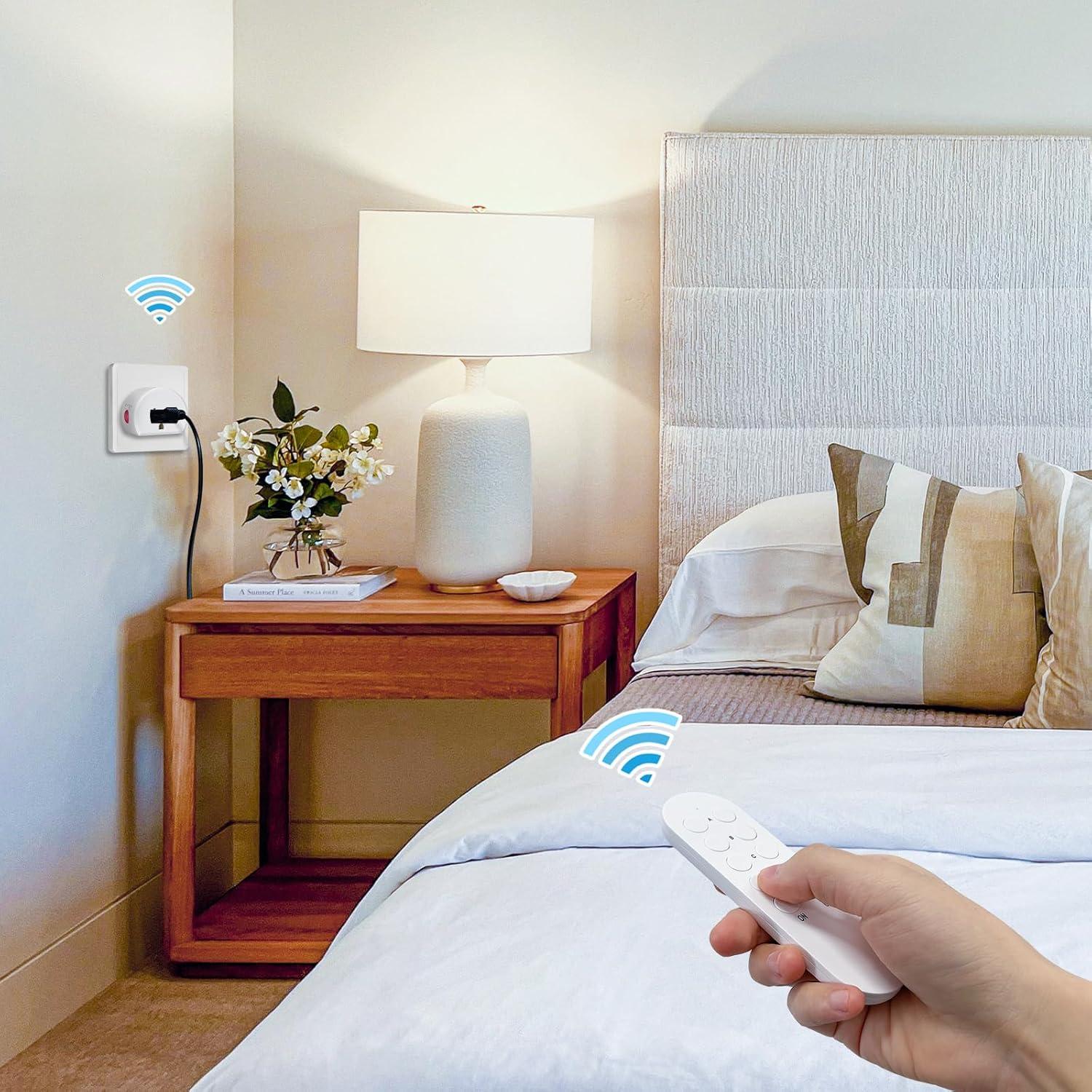 Enchufe de Control Remoto SURNICE 10A Inalámbrico 39.62m