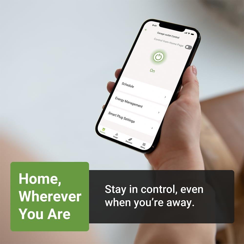 Enchufe Inteligente Emporia 4 Pack WiFi 10A Control Energía
