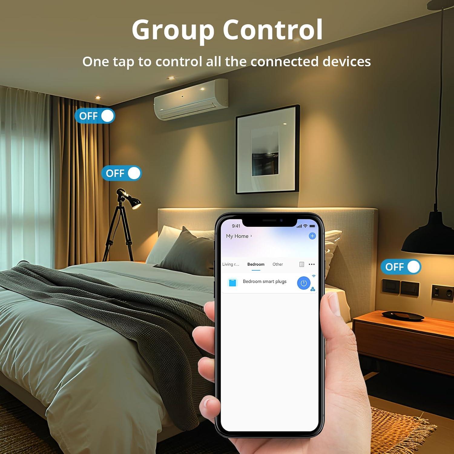 Enchufe Inteligente SONOFF S31 WiFi 15A Monitoreo Energía - 2 Pcs