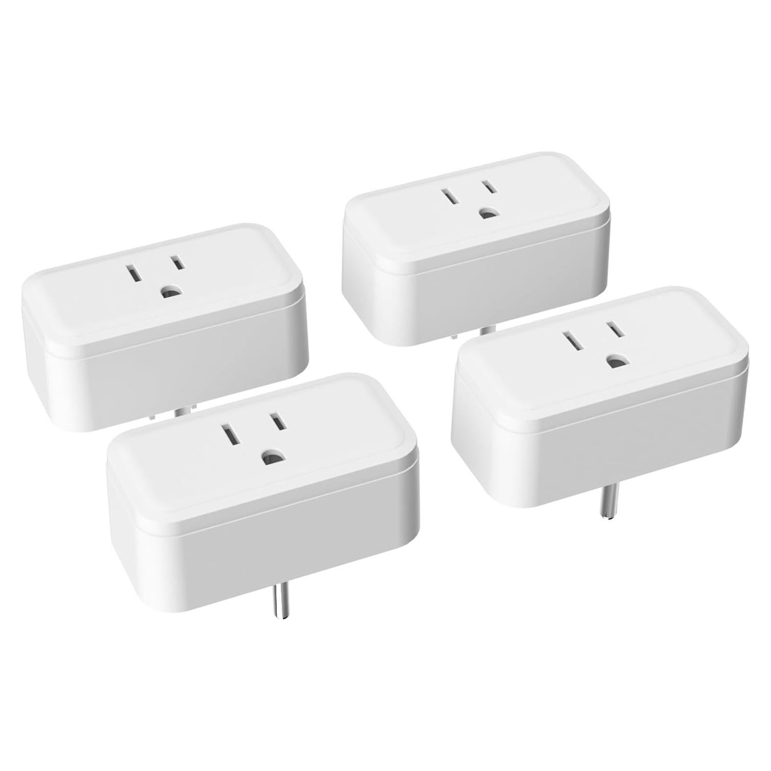 Enchufe Inteligente SONOFF S40 WiFi 15A Control Remoto 4 Pcs