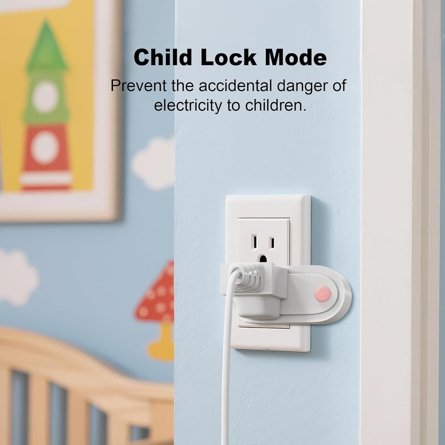 Enchufe Inteligente Matter Tuya 15A Control por Voz 4 Unidades