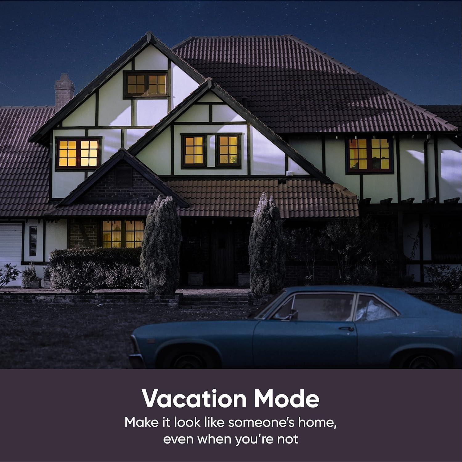 Enchufe Inteligente Wyze Lifestyle Paquete de 2, Control Remoto 15A