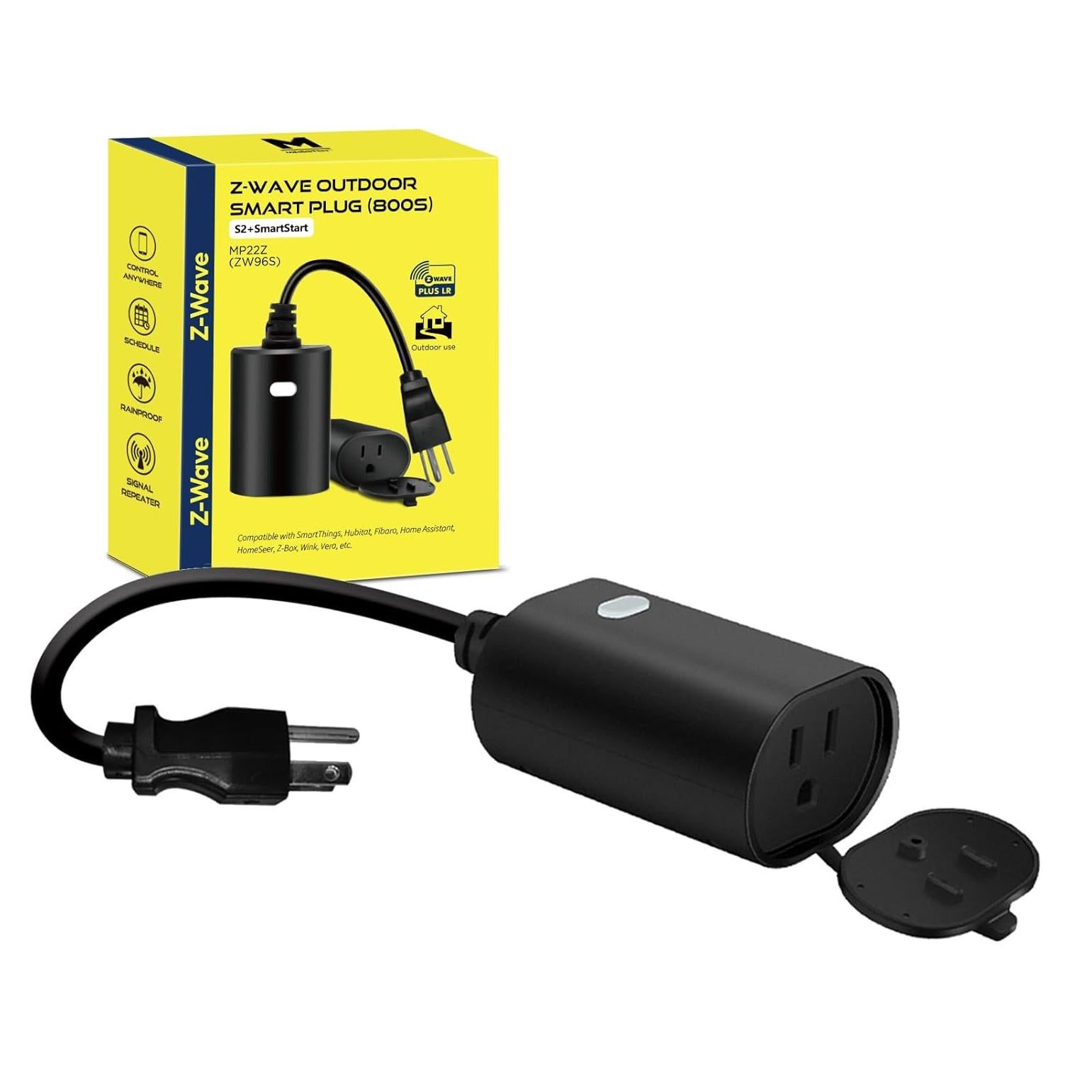 Enchufe Inteligente Exterior Minoston MP22Z Z-Wave IP65 15A