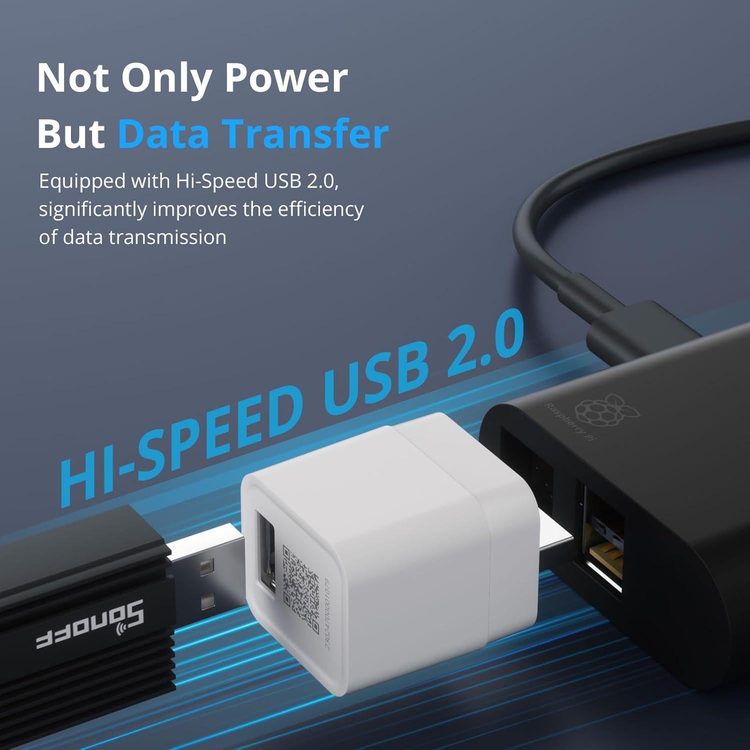 Enchufe USB Inteligente SONOFF ZBMicro 2PCAK Zigbee 5-22V