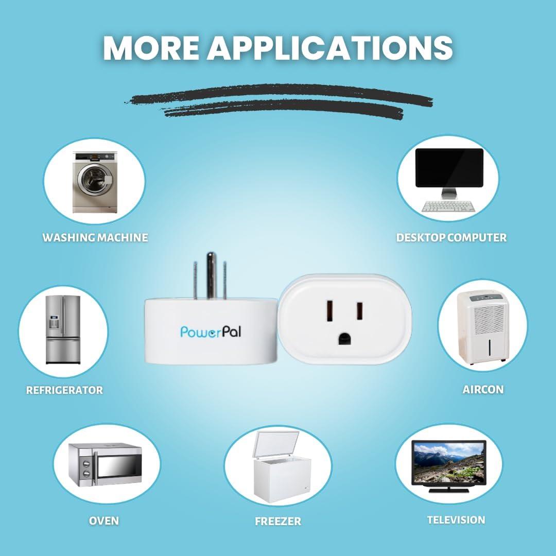 Dispositivo de Monitoreo de Energía Power Pal PP62 - Notificaciones en Tiempo Real