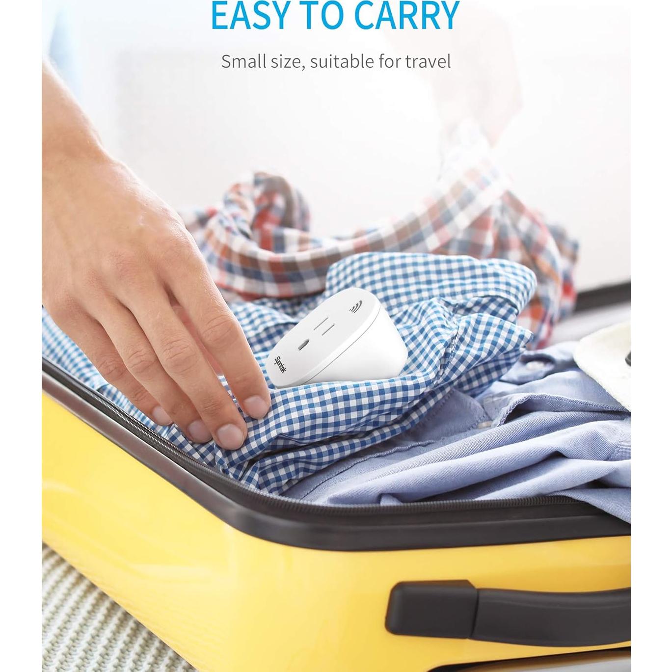 Interruptor de luz remoto Syantek BHC1801-3, 3 enchufes, 30m