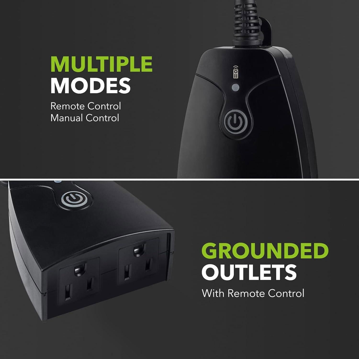 Enchufe de Control Remoto HBN para Exterior 15A 30m