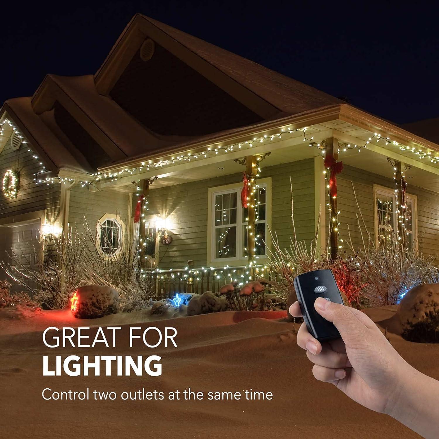 Enchufe de Control Remoto HBN para Exterior 15A 30m