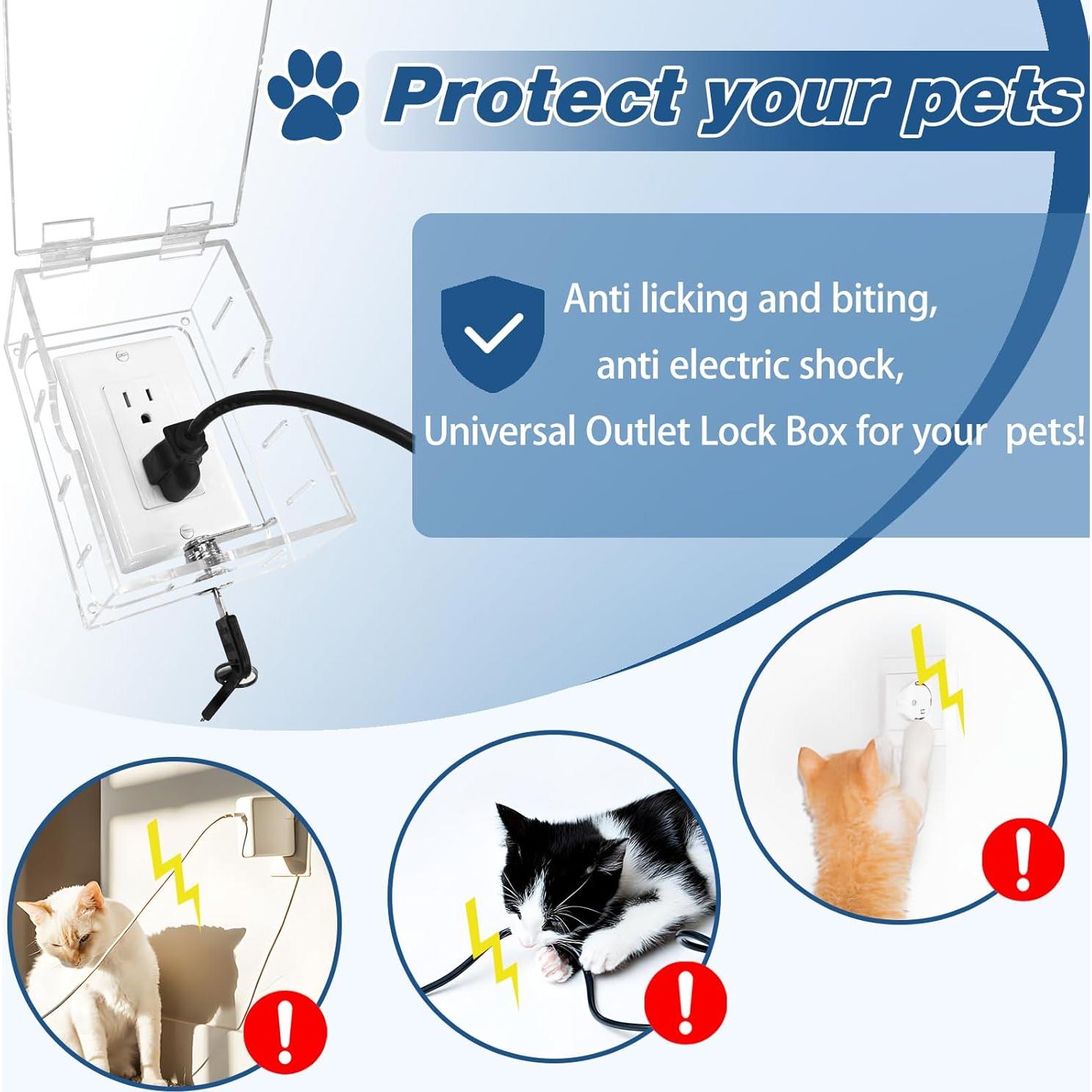 Cubierta Protectora de Enchufes Eléctricos para Bebés - 12.57x8.51x6.50 cm