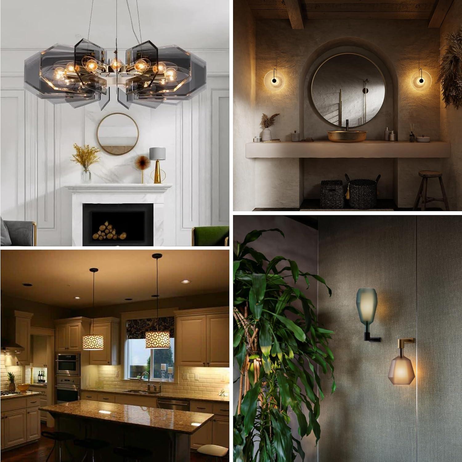 Bombilla LED Ámbar Regulable G16.5 4W 2200K Paquete de 6