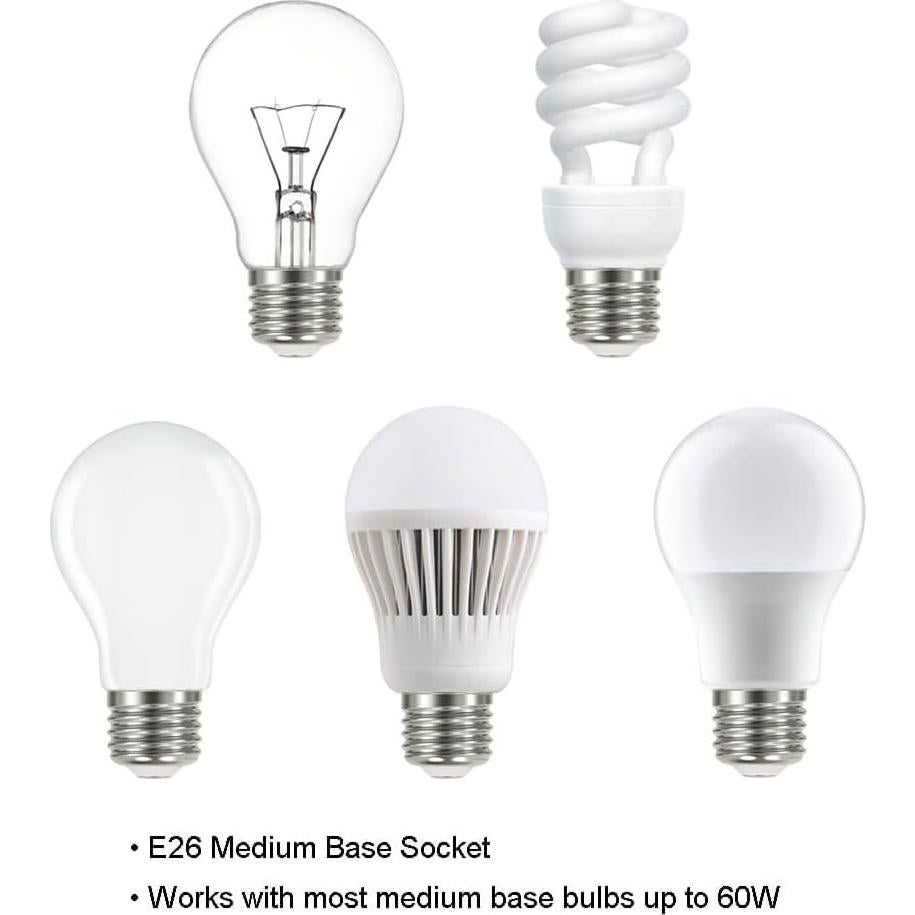 Lámpara de Mesa XiNBEi Lighting USB Niquel Cepillado 55.9cm