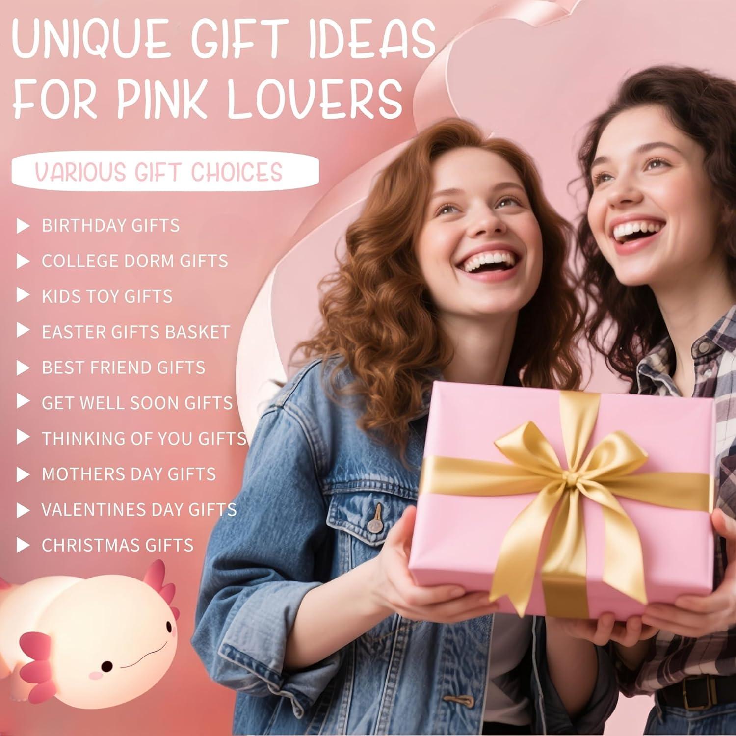 Luz Nocturna Axolote Rosa YR YRHH-PET LED Recargable