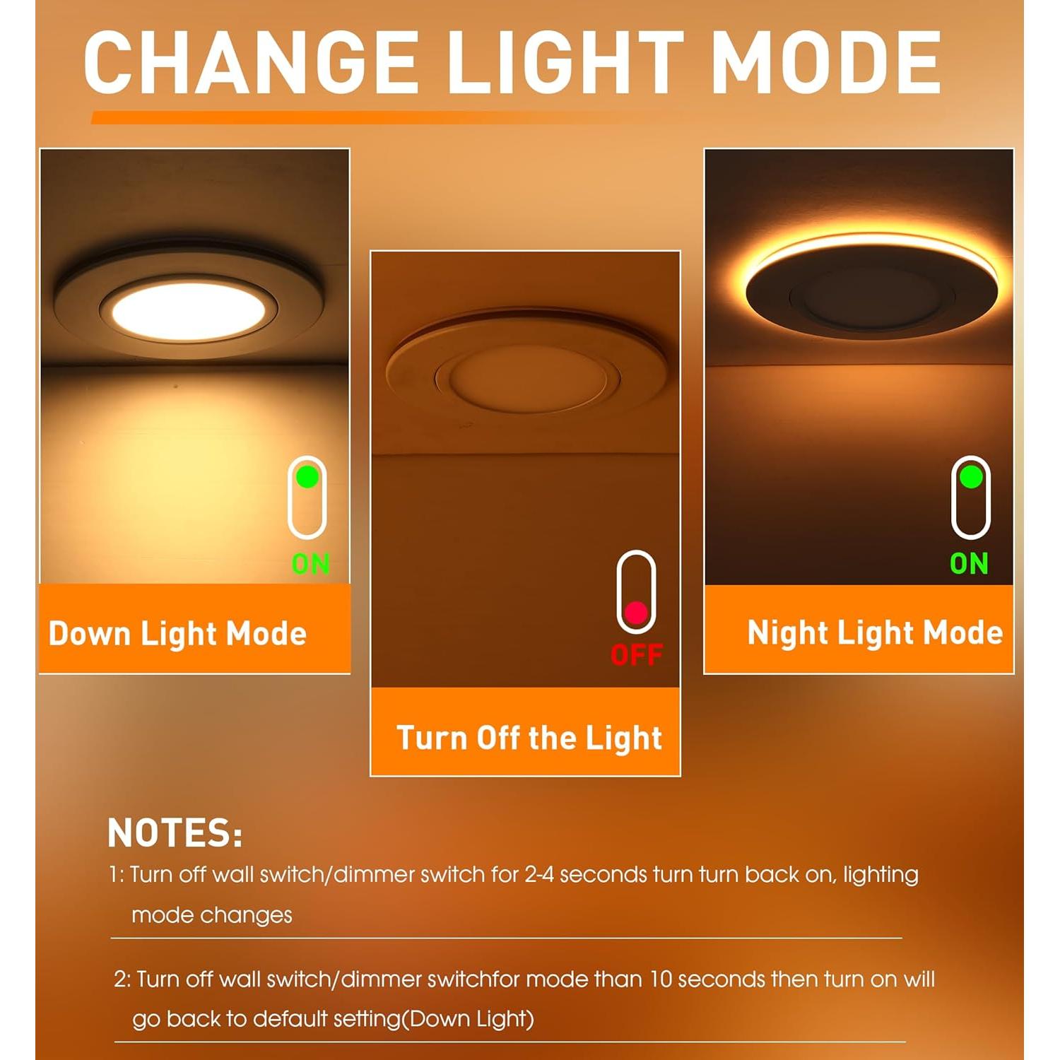 Luz LED Empotrada Gimbal CLOUDY BAY 12W 4 Unidades 5CCT