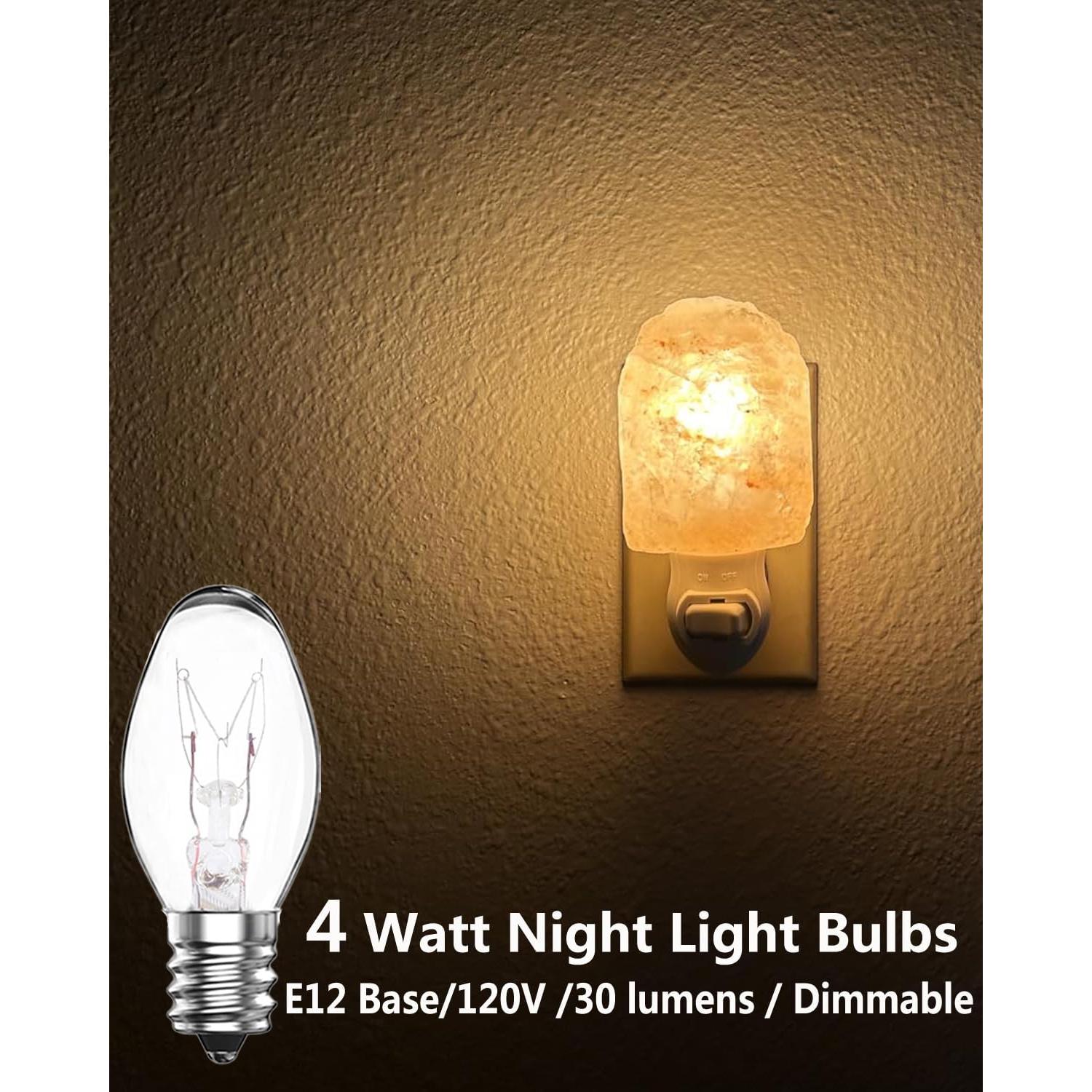 Bombillas de Luz Nocturna C7 ConWen 4W Regulables Paquete 15