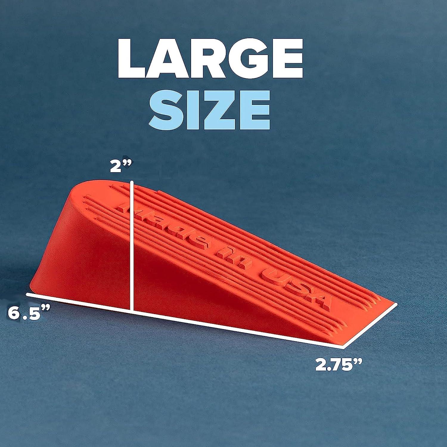 Taco de puerta de goma Suspension Dudes 16.5x7x4.8cm negro