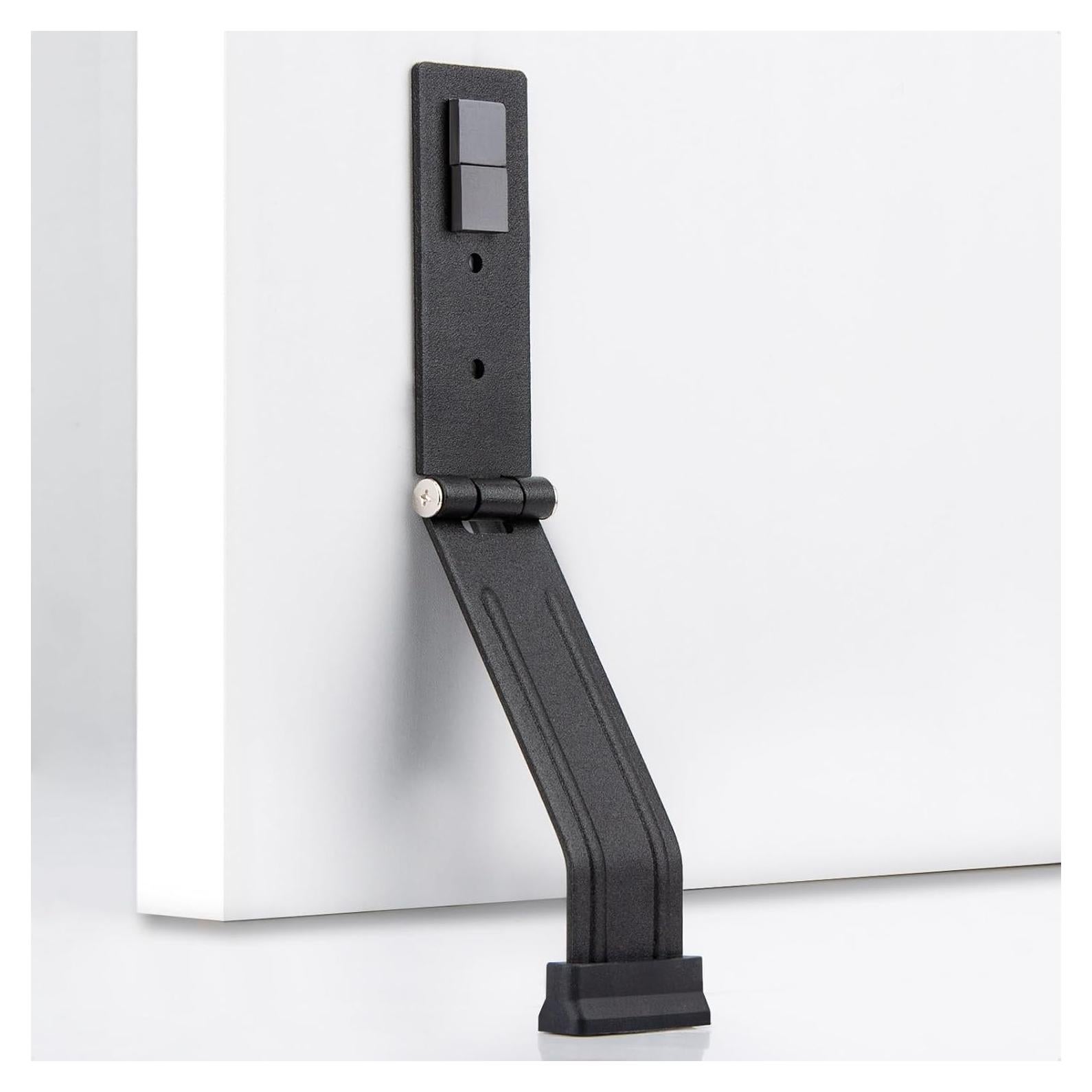 Tope de puerta Kickdown HONZUEN negro de metal con goma