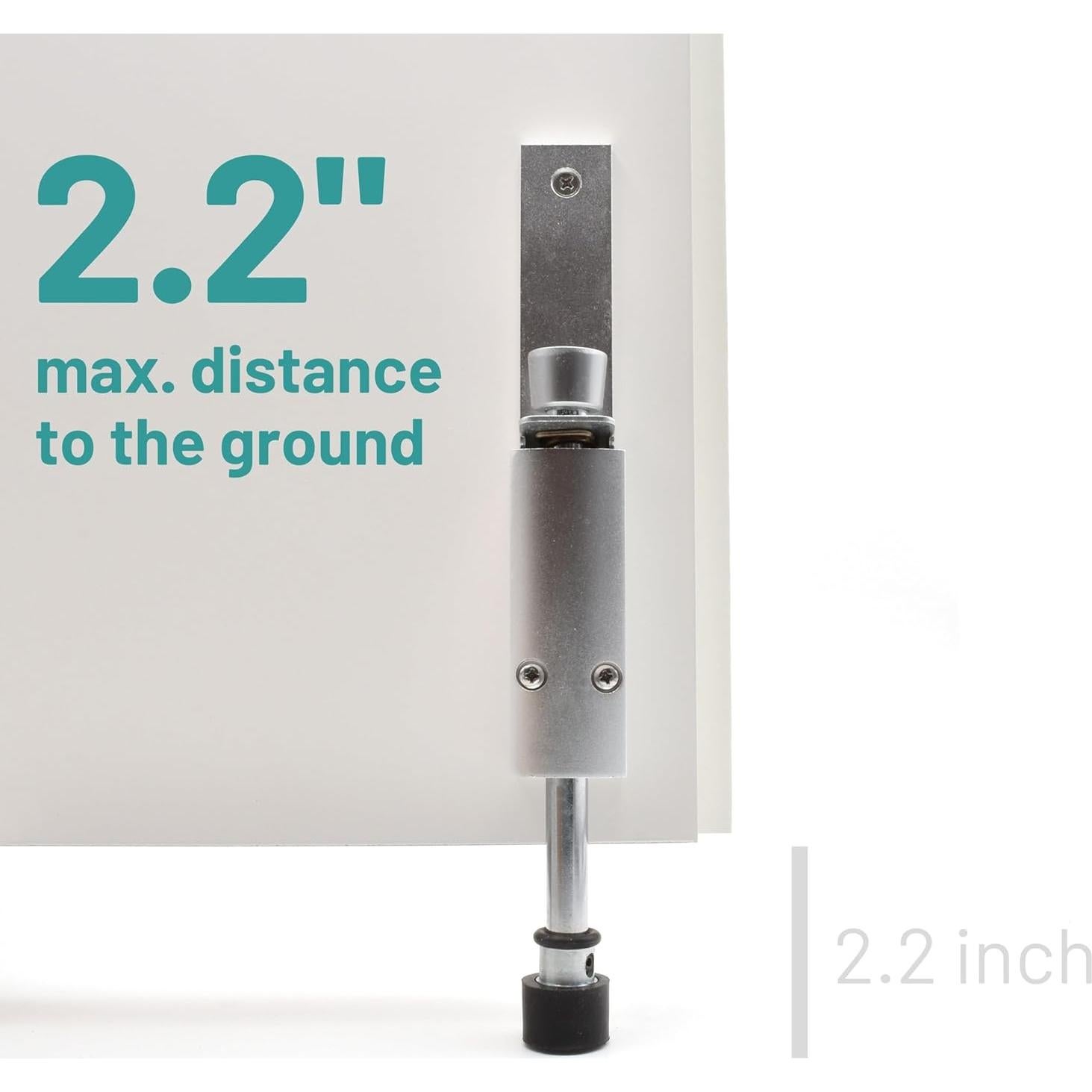 Tope de puerta Kick&Fix D&D Living 22.4 cm Alta Resistencia