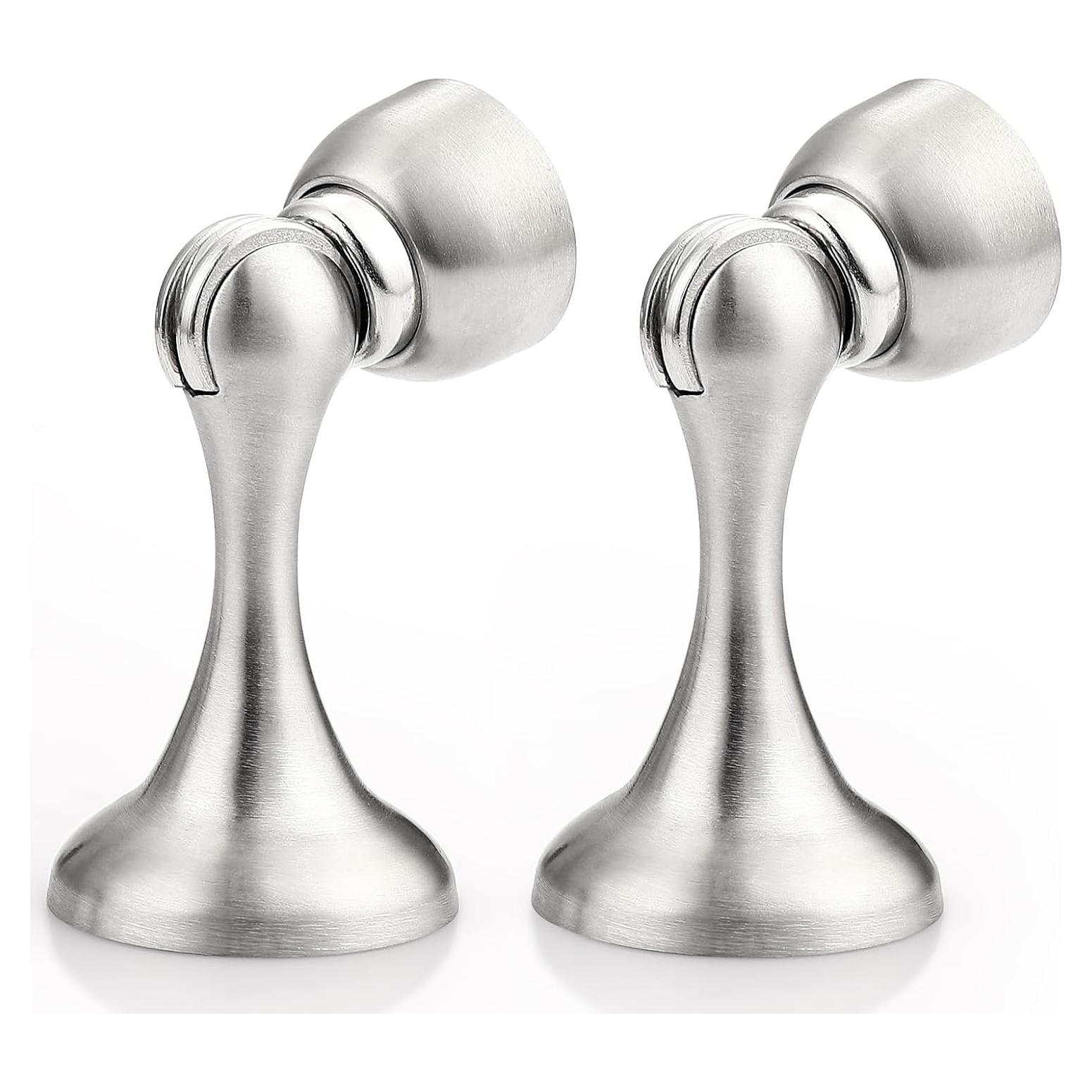 Tope de Puerta Imán Probrico Acero Inoxidable 2 Piezas