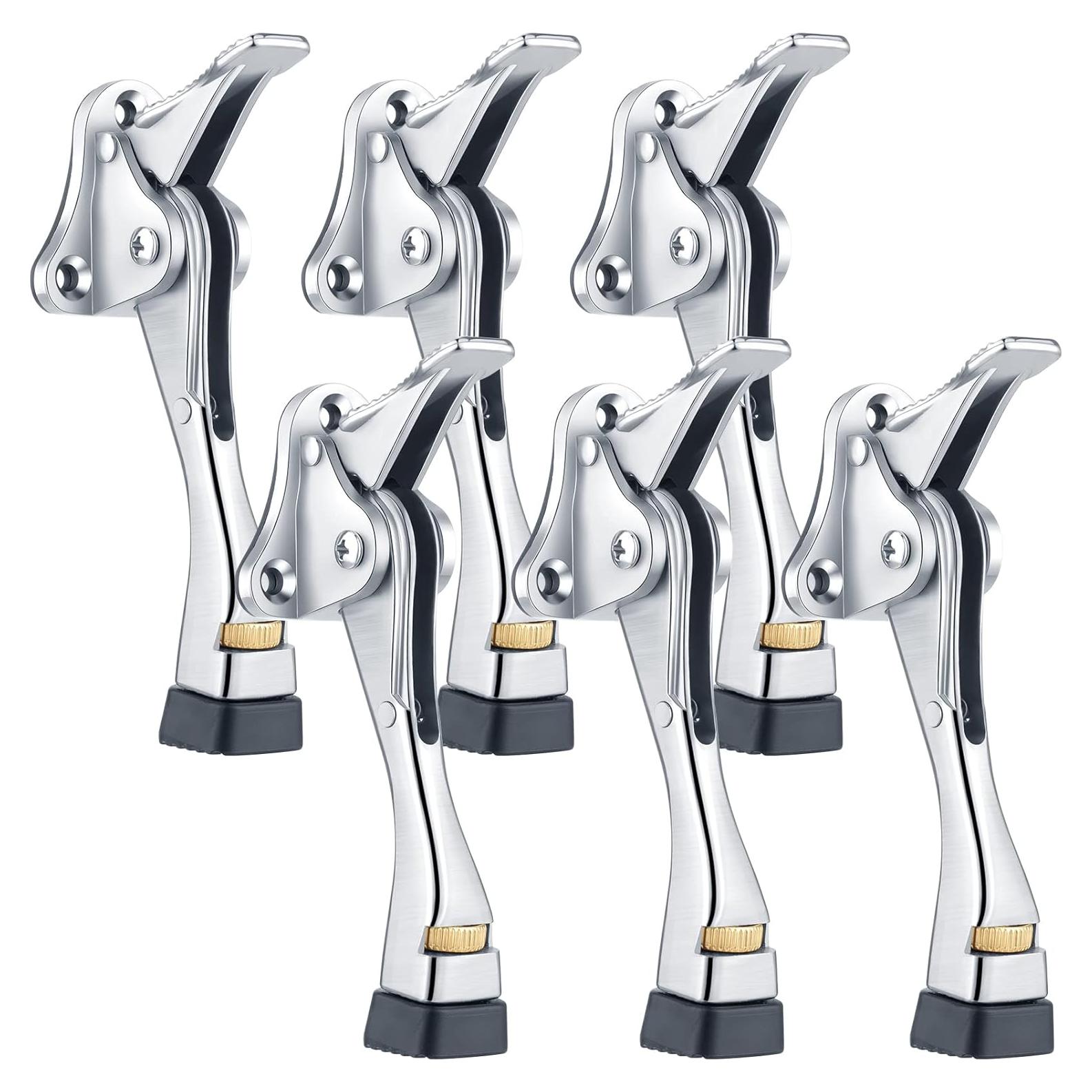 Tope de Puerta Kenning 12 Pcs Metal 20 cm con Punta de Goma