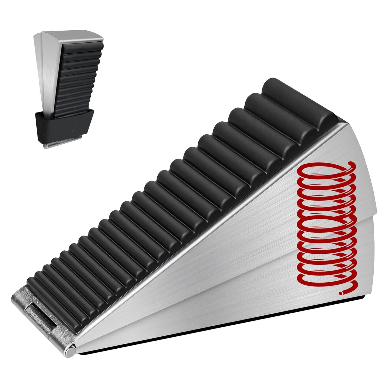 Tope de puerta ajustable Boonbery de acero inoxidable 7.6 cm