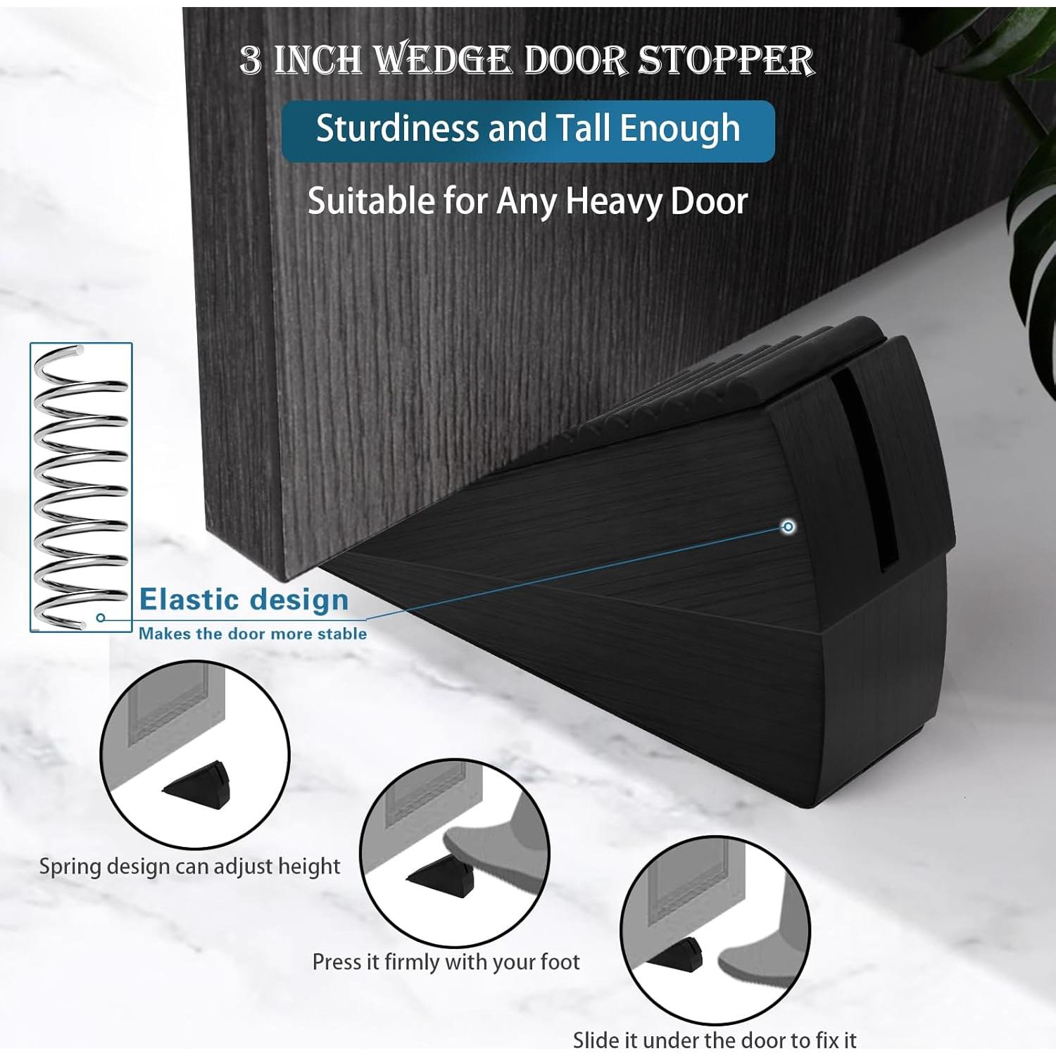 Tope de Puerta Actvty Alta Resistencia 2 Piezas 75 mm