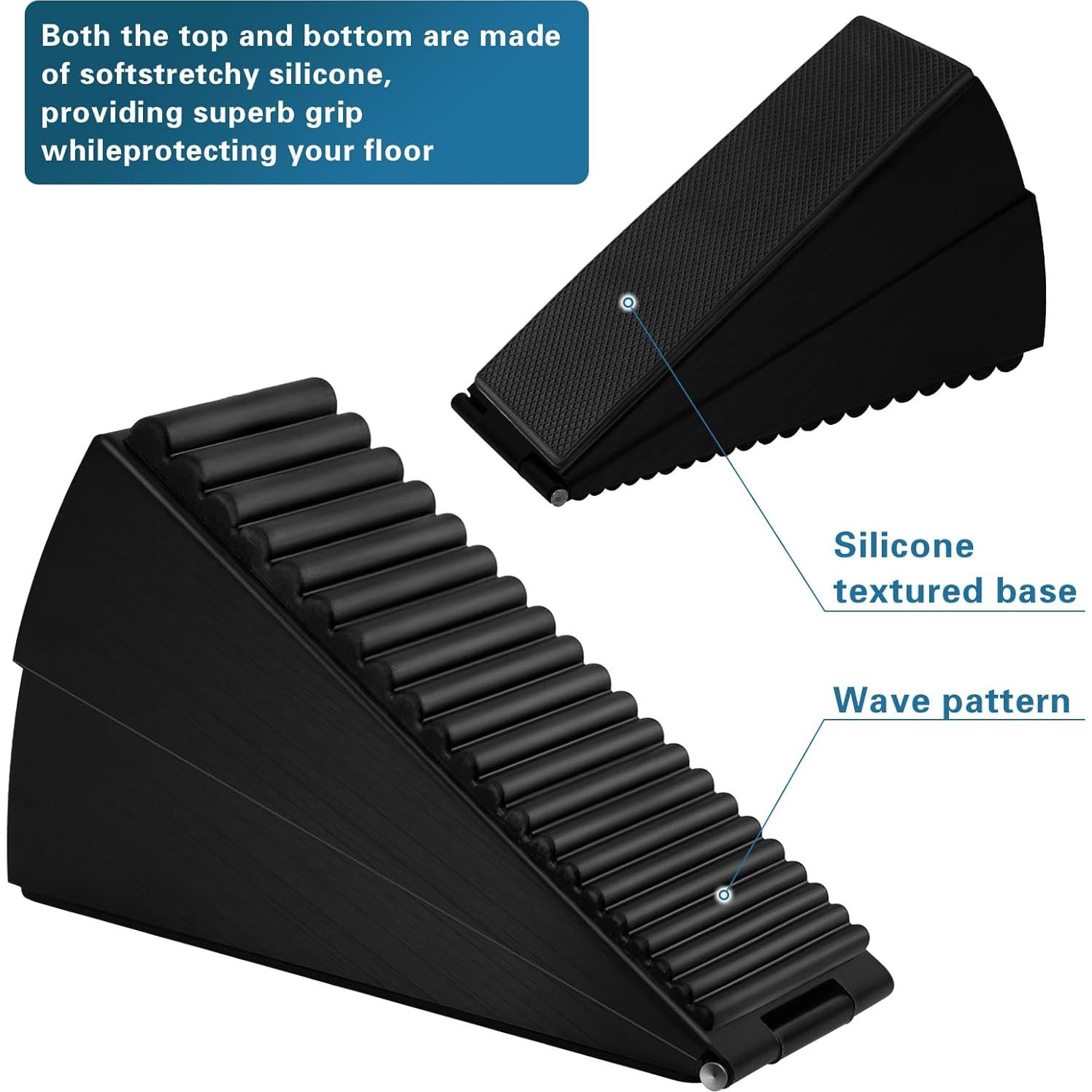 Tope de Puerta Actvty Alta Resistencia 2 Piezas 75 mm