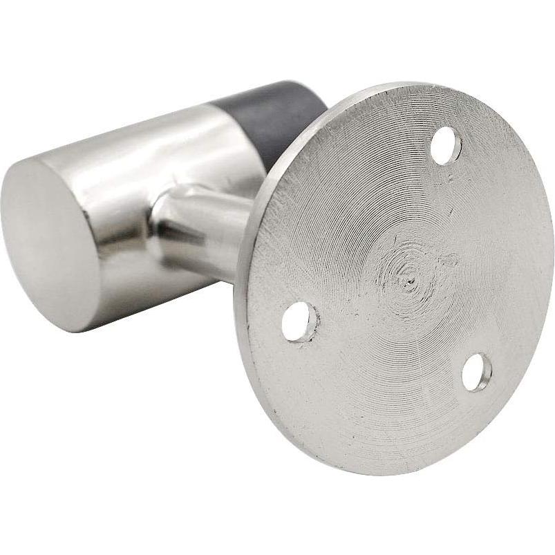 Tope de Piso PHITUODA Acero Inoxidable 75mm Niquelado Cepillado