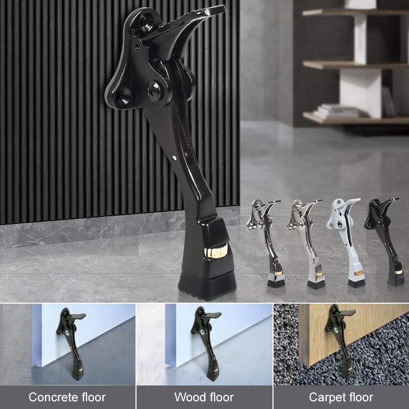 Tope de puerta ajustable ENYZTBI negro 10.16 cm alta resistencia