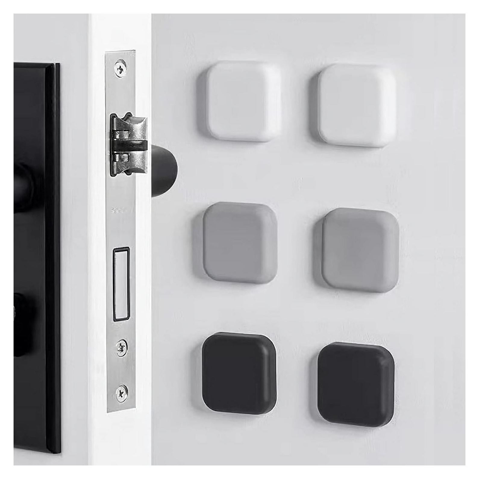 Protectores de Pared para Puerta Symsept 6 Pcs Silicona