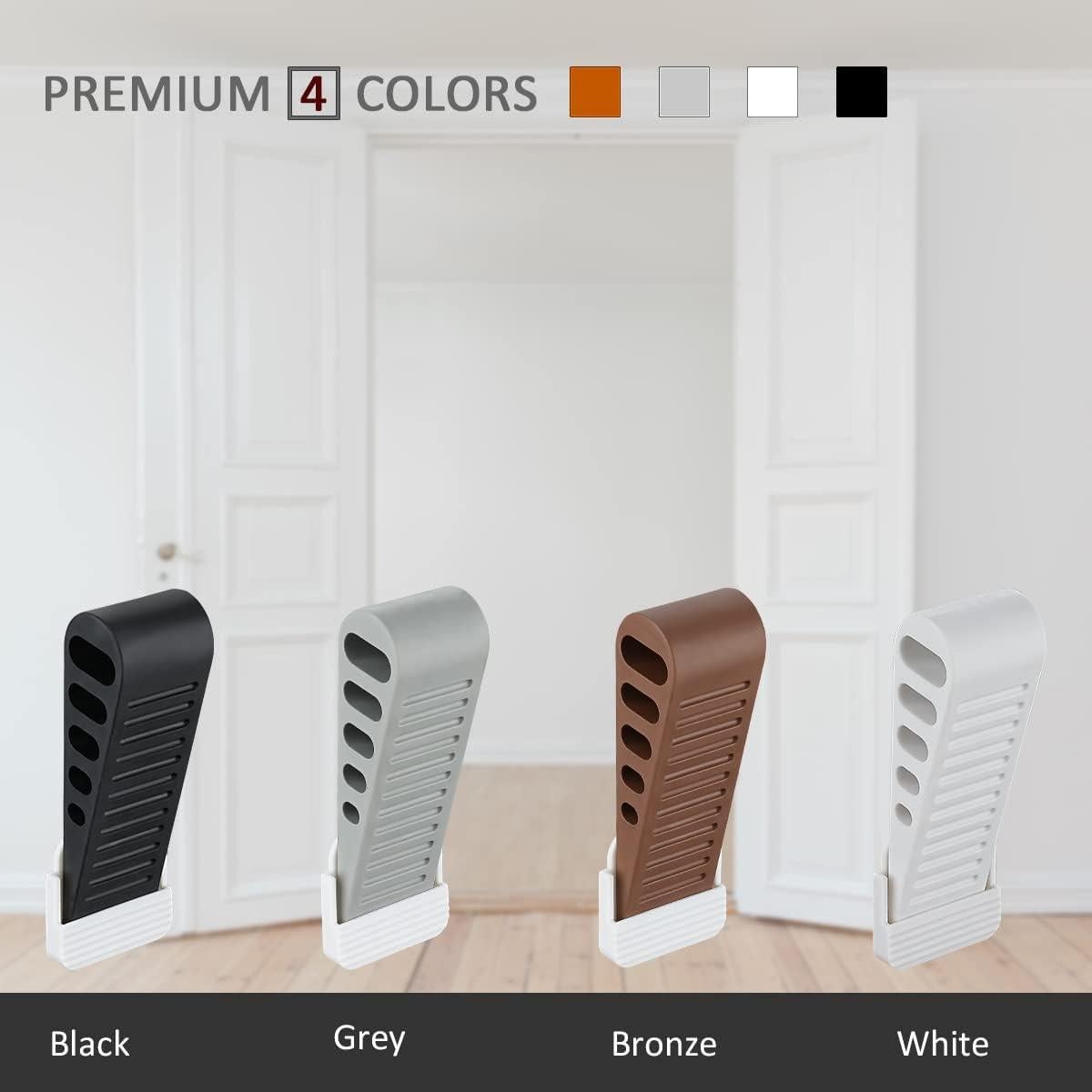 Cuña de Goma para Puerta JQK Blanca - Paquete de 2 Unidades