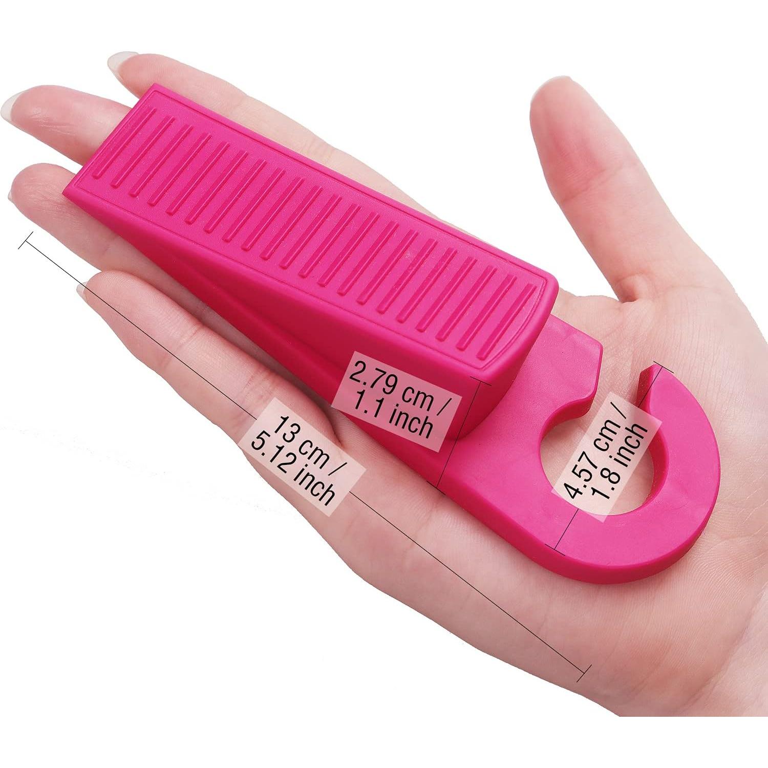 Paquete de 3 Topes de Puerta de Goma Hutou 13.21x4.57cm