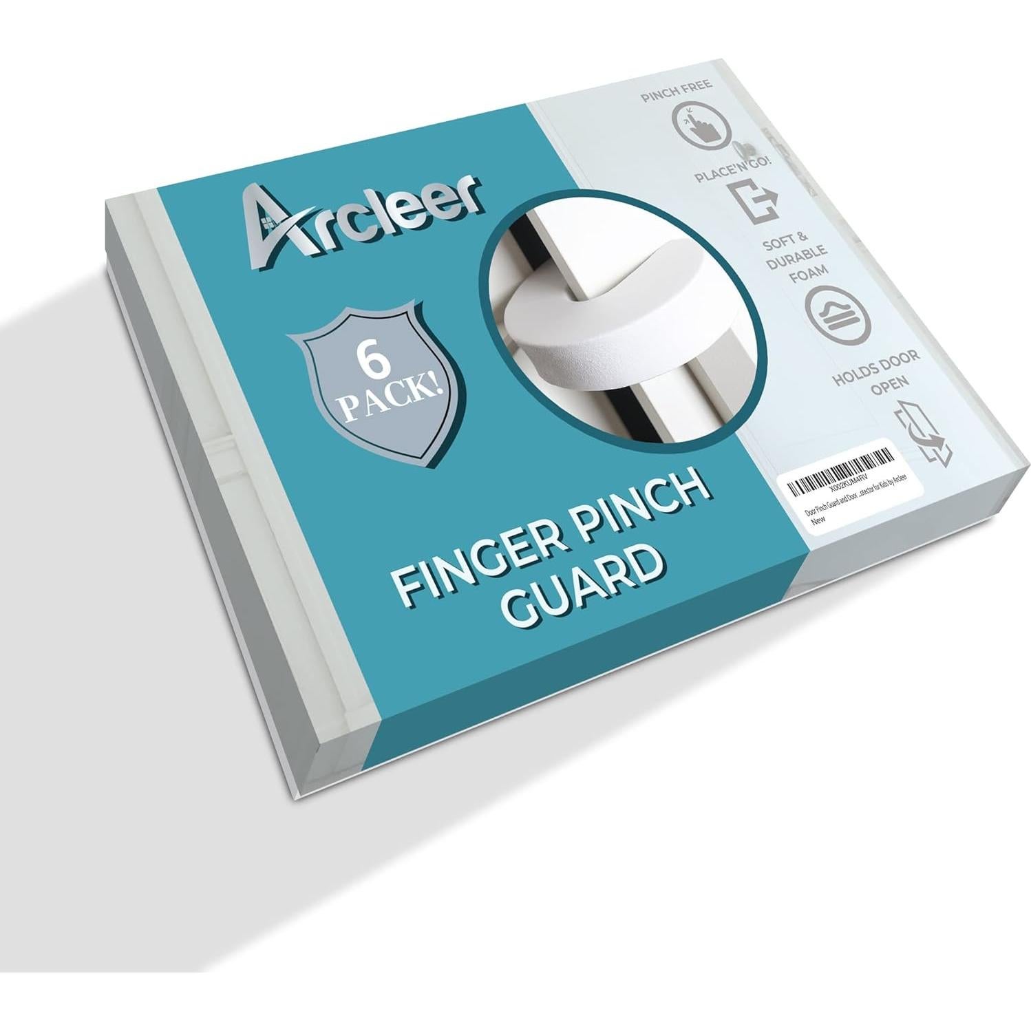 Protector de Puerta Arcleer 6 Piezas Espuma Seguridad Niños