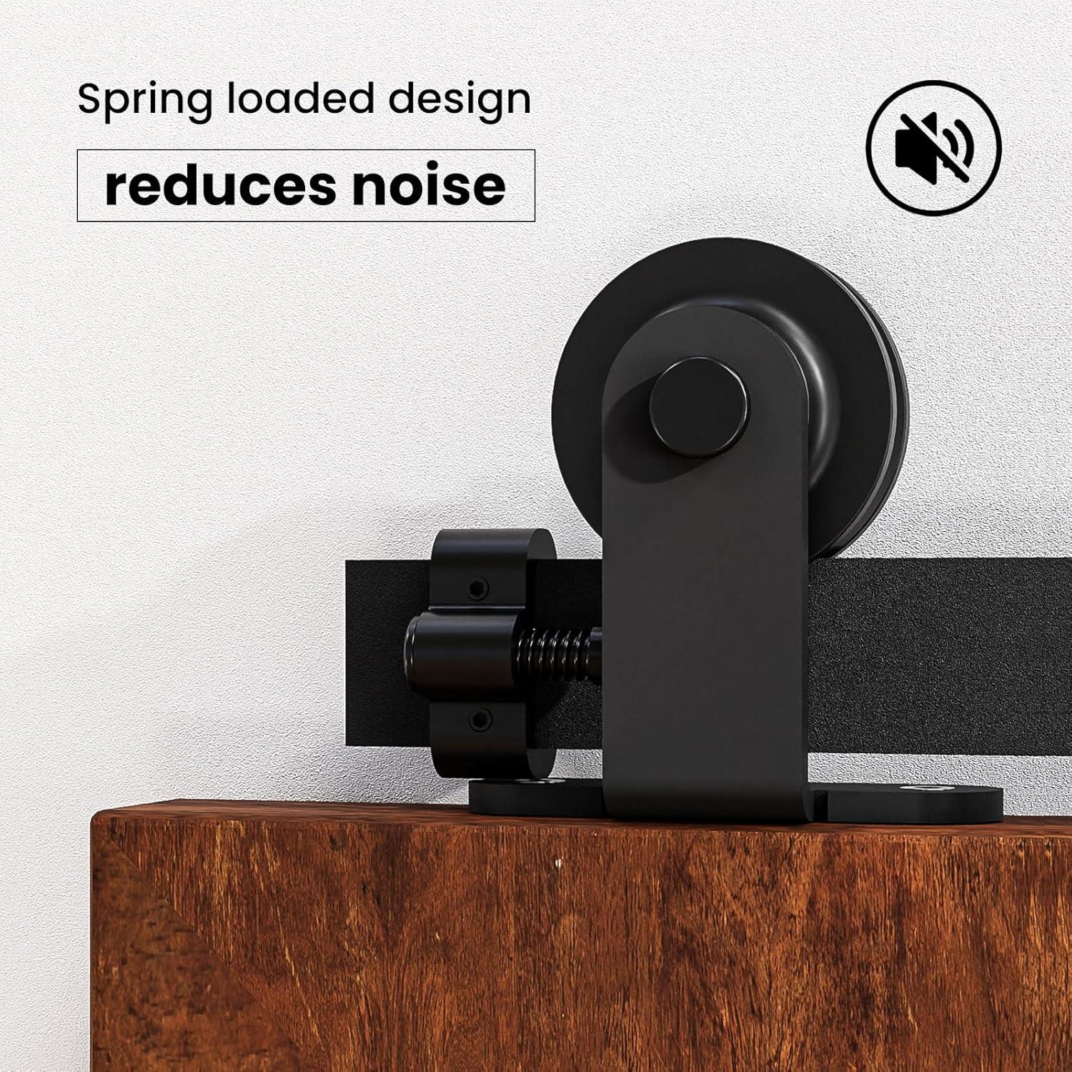 Tope de Puerta de Granero AONAYIOA Ajustable 2 Piezas Aluminio