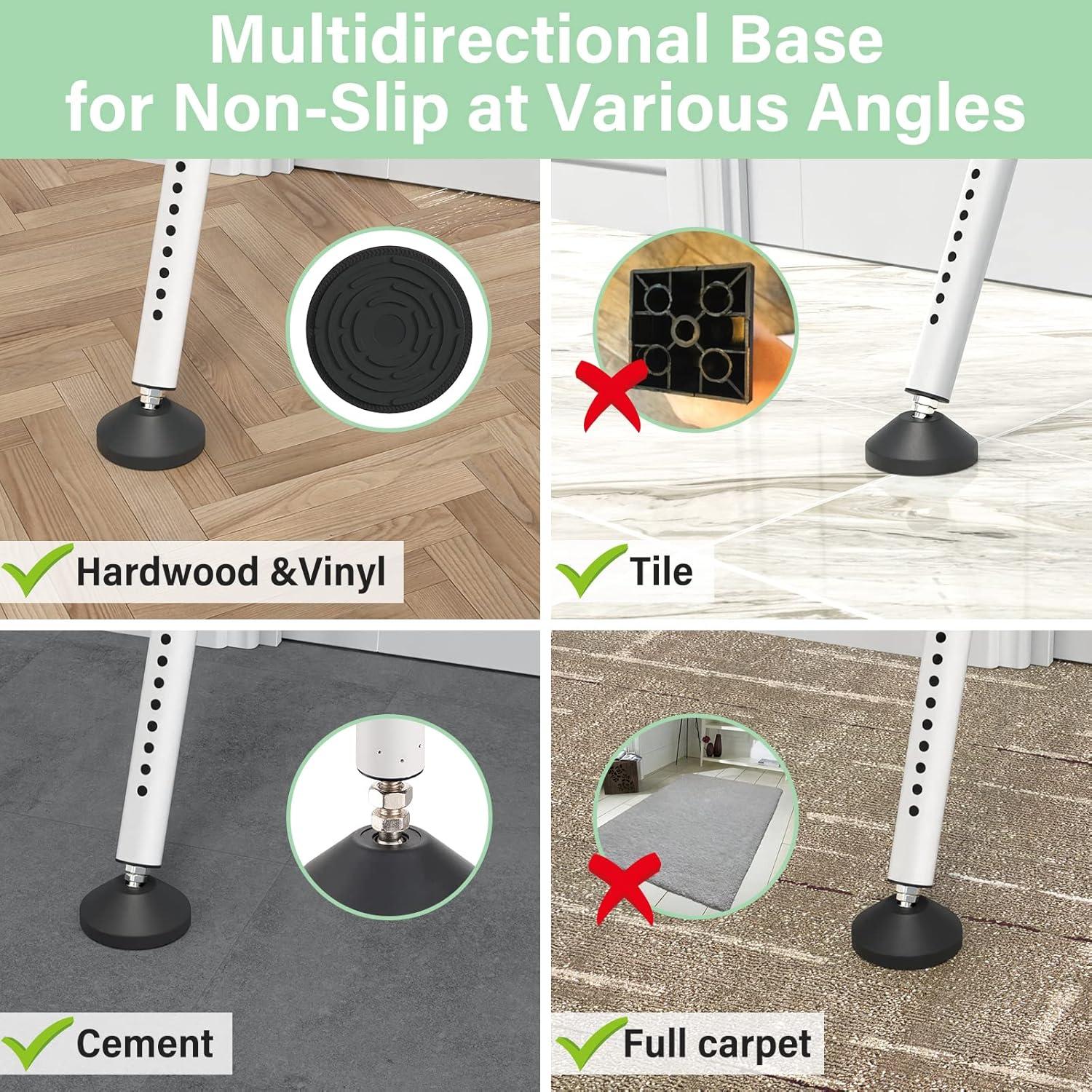 Barra de Seguridad Ajustable YeYeBest 71-114 cm para Puertas