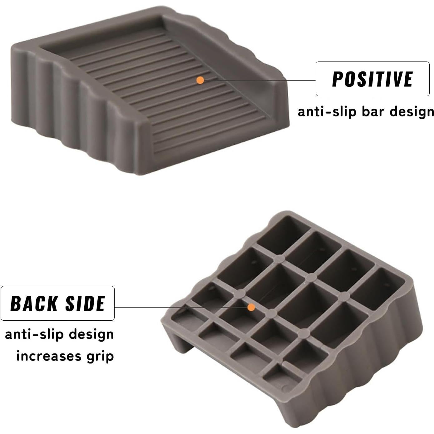 Topes de Puerta de Goma Dixiao - 4 Piezas Coloridas