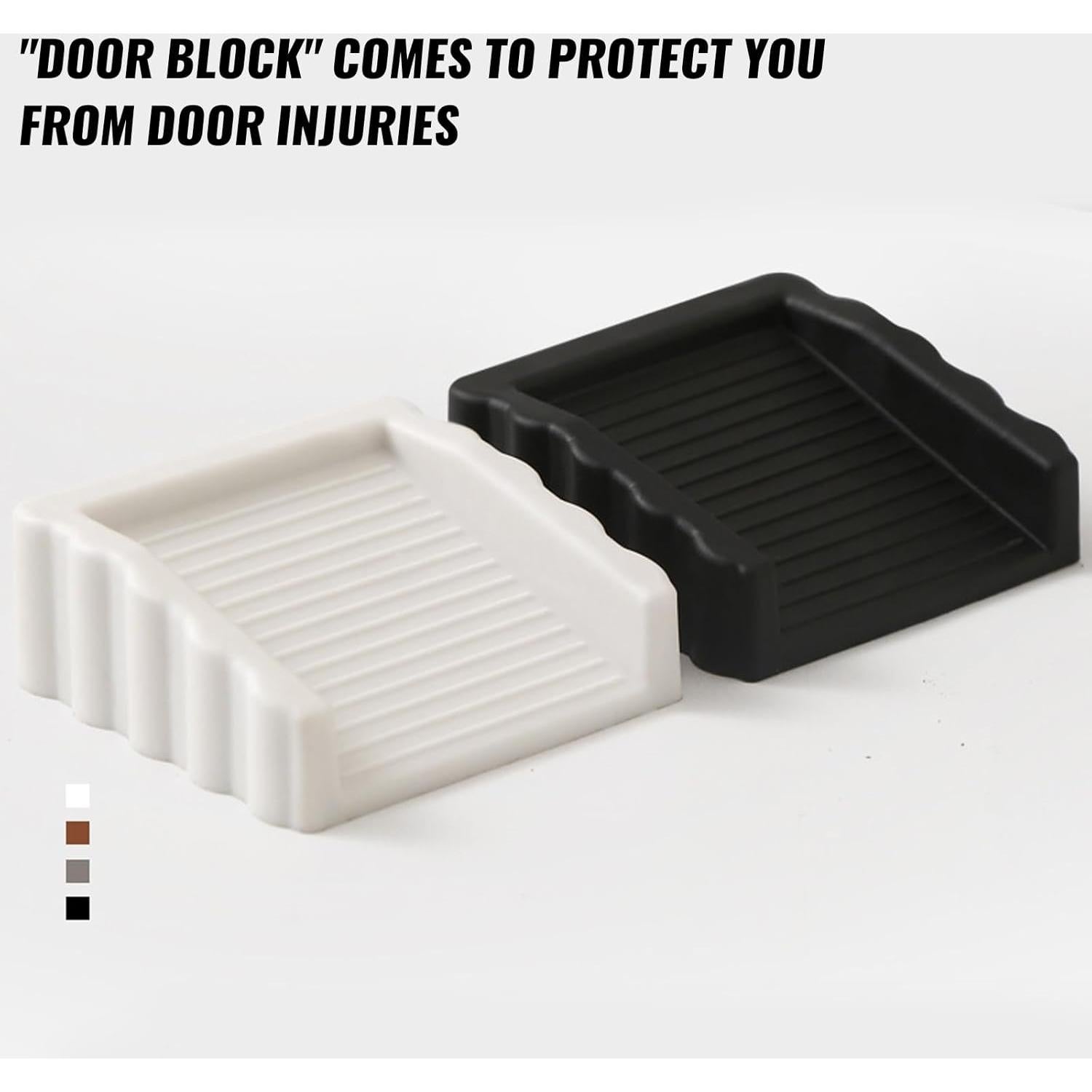 Topes de Puerta de Goma Dixiao - 4 Piezas Coloridas