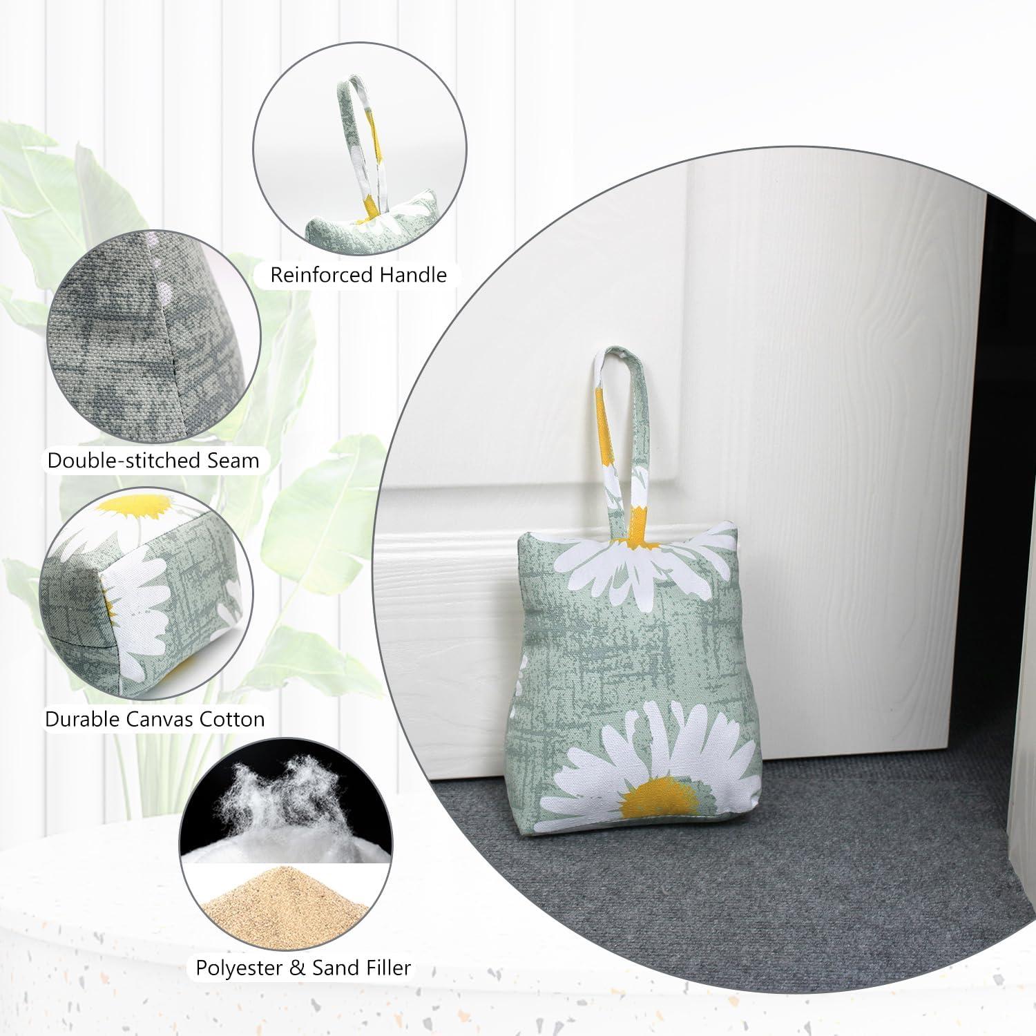 Tope de puerta decorativo CERAYOU Girasol 20x15cm 1kg