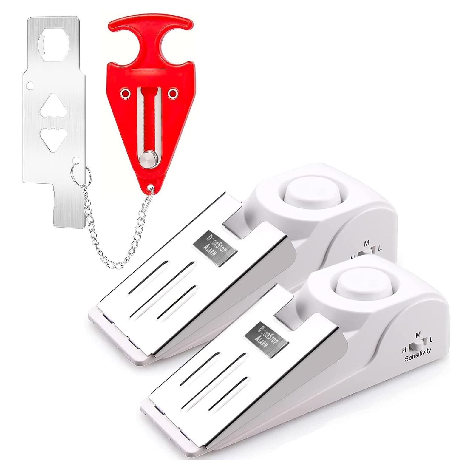 Alarma de Puerta KERUI con Cerradura Portátil 120 dB