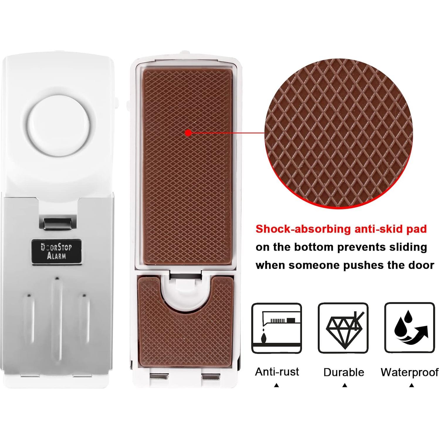 Alarma de Puerta KERUI con Cerradura Portátil 120 dB