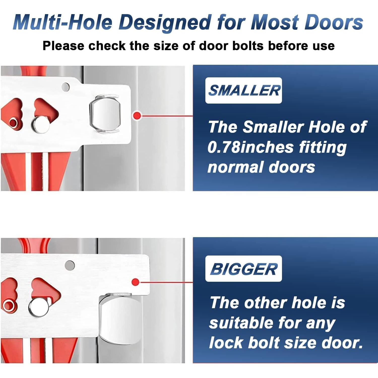 Alarma de Puerta KERUI con Cerradura Portátil 120 dB