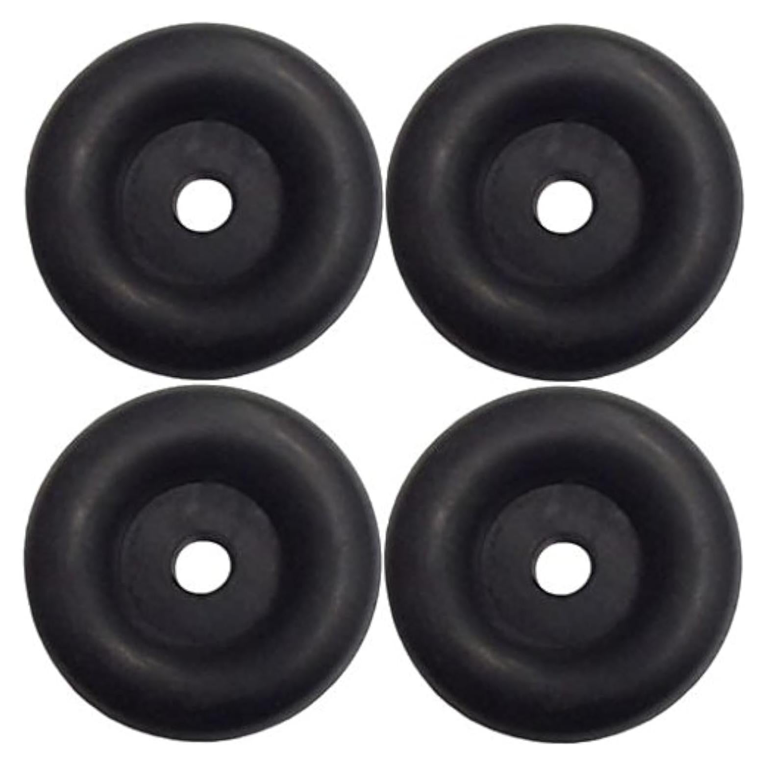 Juego de 4 Parachoques de Goma JQuad 2.5" (6.35 cm)