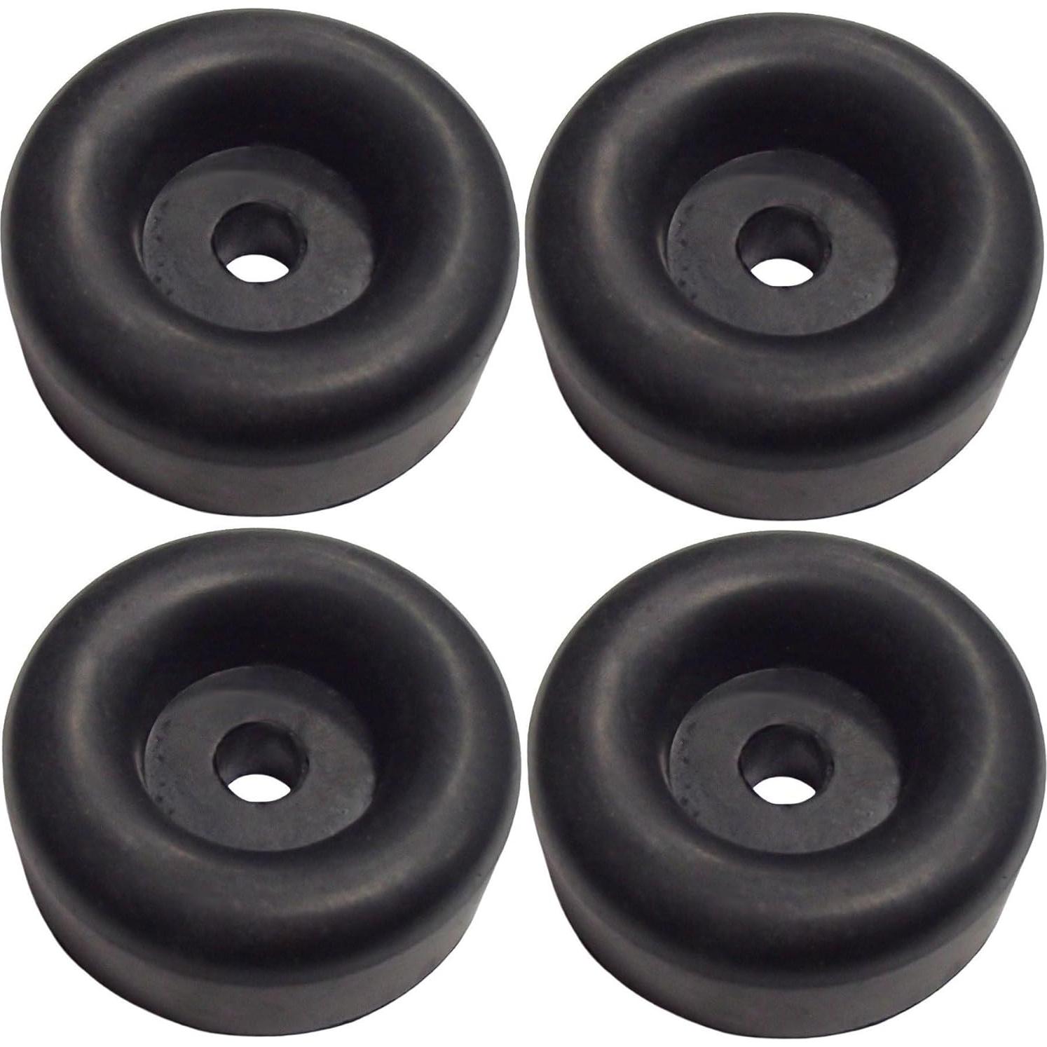 Juego de 4 Parachoques de Goma JQuad 2.5" (6.35 cm)