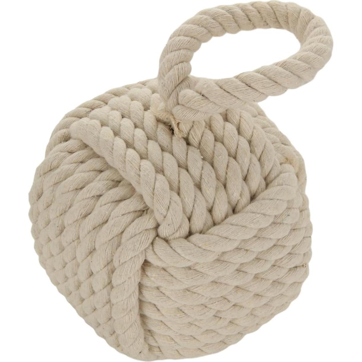 Tope de Puerta Acrux7 2 Piezas Cuadrado Yute 14x14 cm