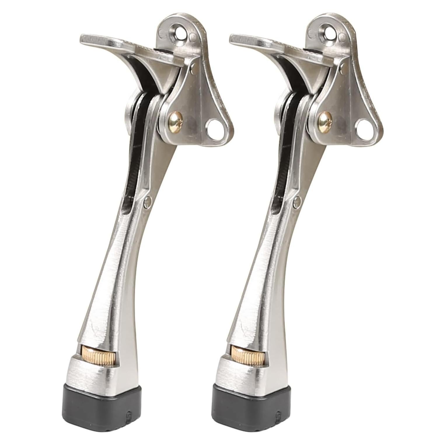 Tope de Puerta KXIPB Ajustable 5 cm Níquel - 2 Paquetes