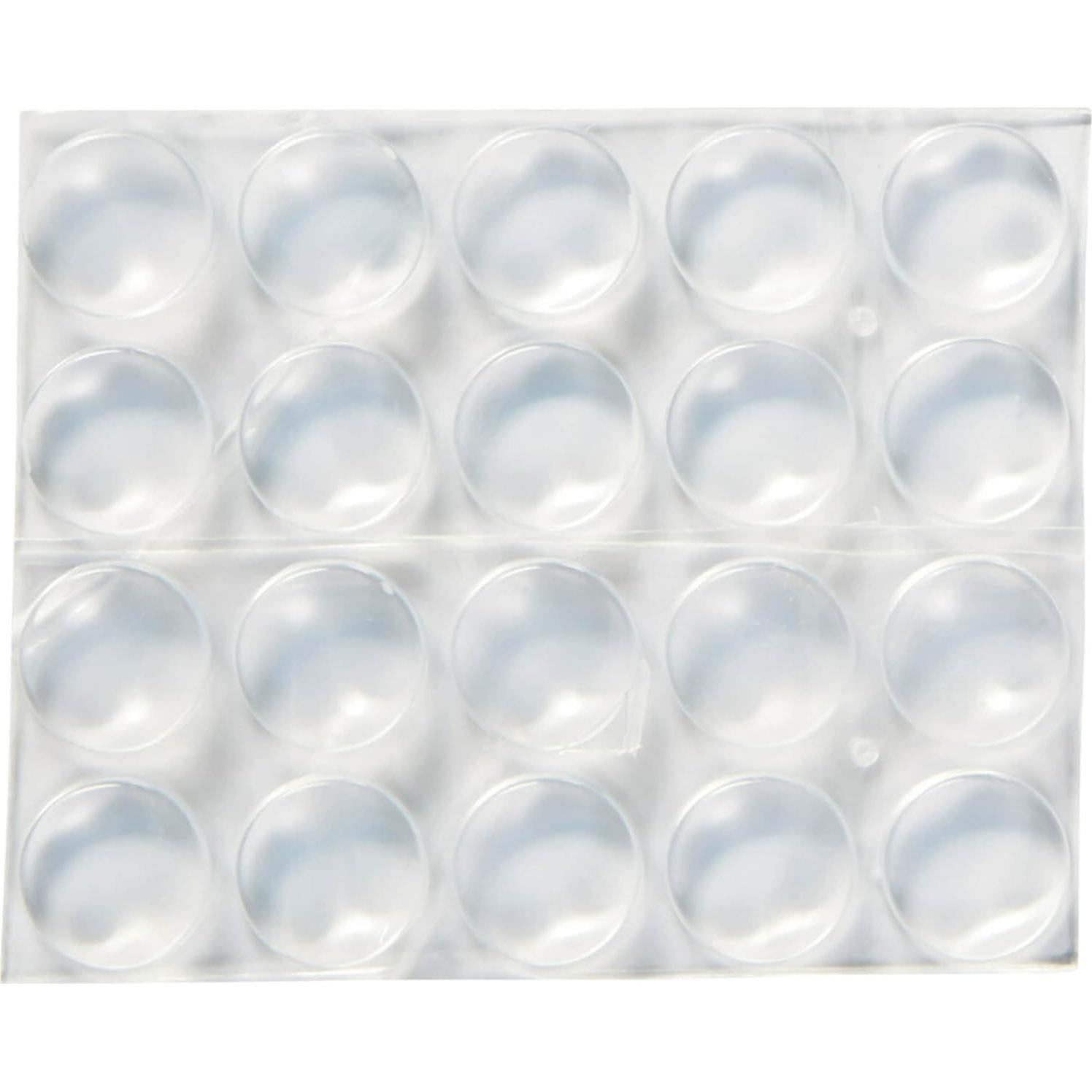 Almohadillas Bumper Adhesivas Transparentes 3M 40 PCS 1.27 cm