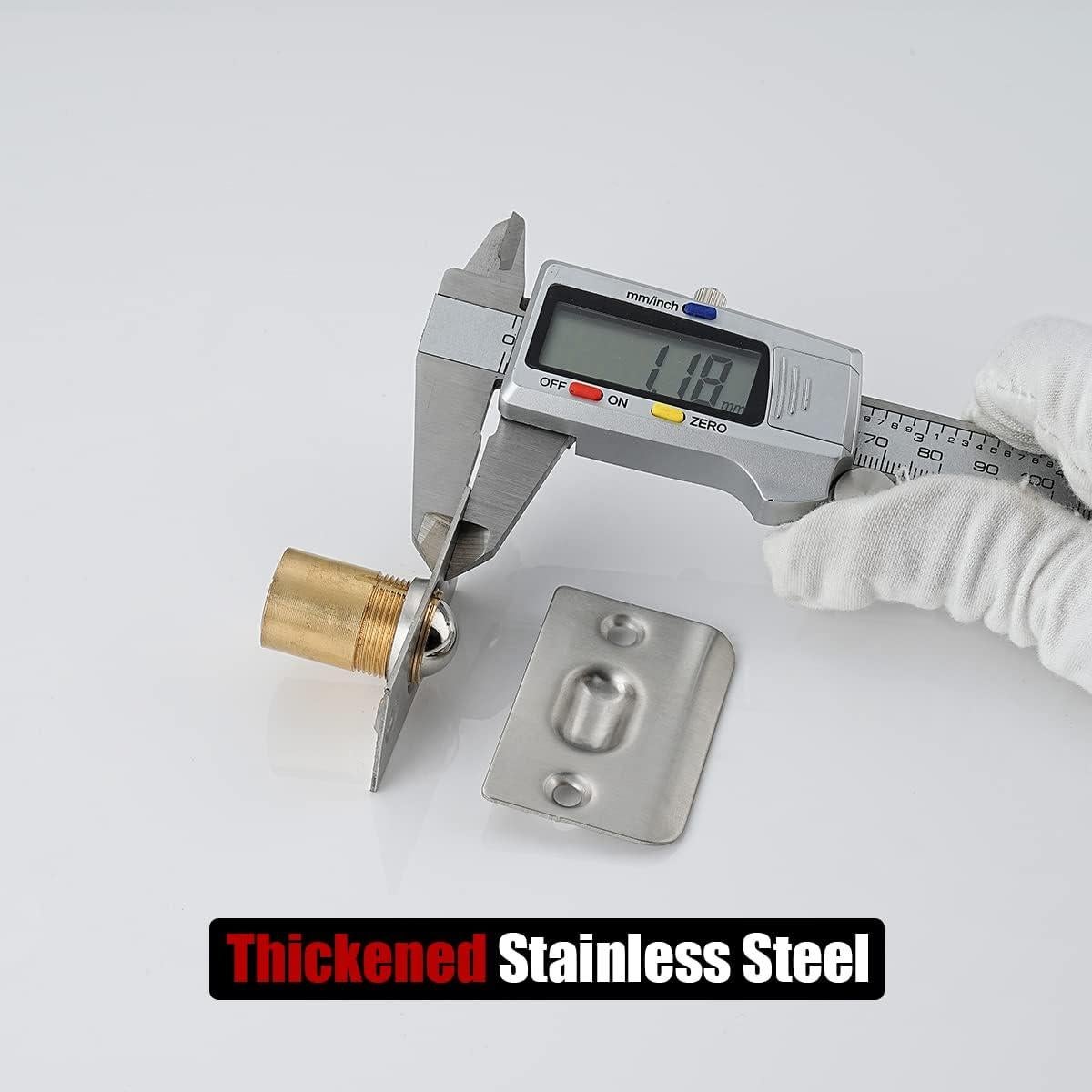 Captador de Bola de Acero Inoxidable JQK Ajustable 2 Paquete