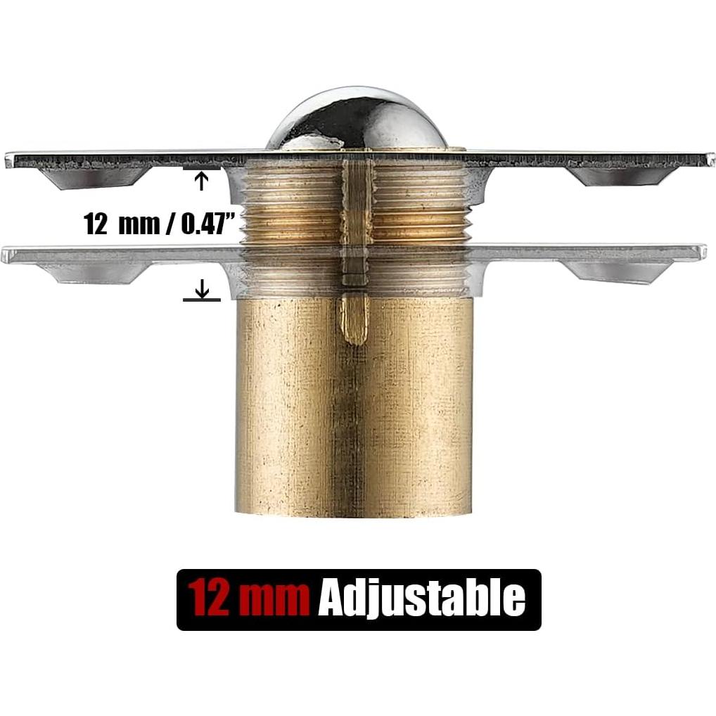 Captador de Bola de Acero Inoxidable JQK Ajustable 2 Paquete