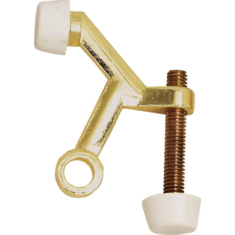 Topes de Puerta Design House, Zinc Aleado, Paquete de 10