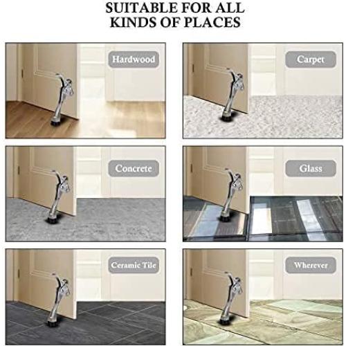 Topes de Puerta GroTheory 3 Piezas 10.16 cm Alta Resistencia